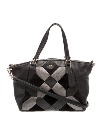 Coach Leather Top Handle Bag