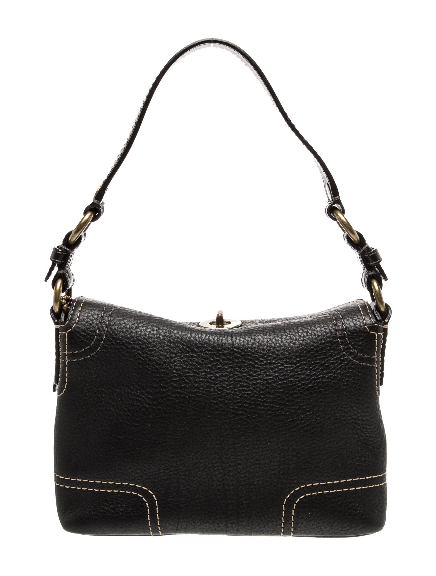 Coach Leather Shoulder Bag