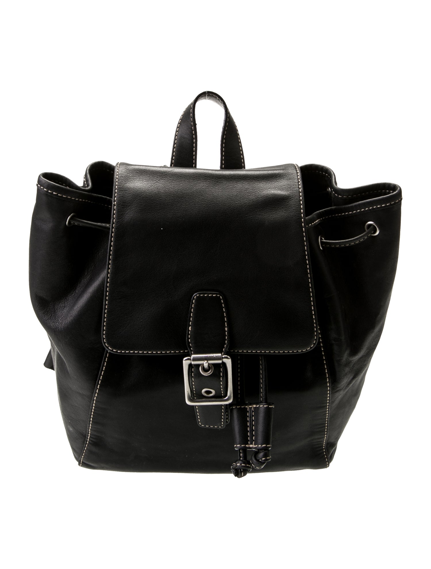 Coach Leather Backpack