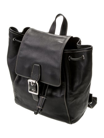 Coach Leather Backpack