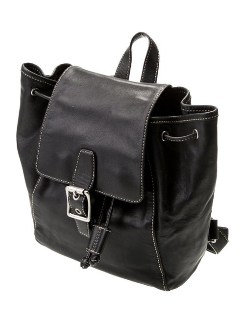 Coach Leather Backpack