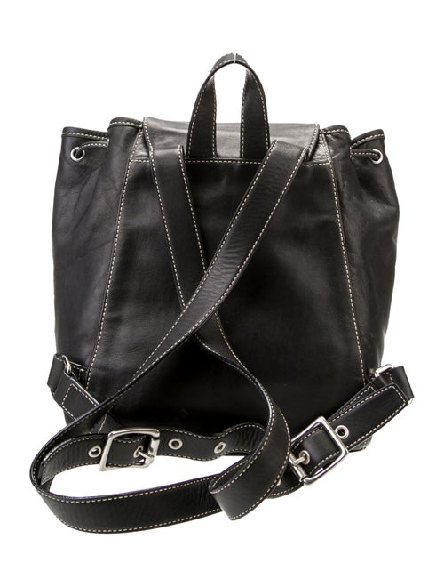 Coach Leather Backpack