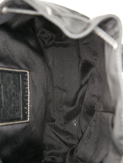 Coach Leather Backpack