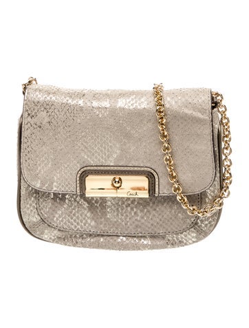 Coach Crossbody Bags Embossed Leather Bag Vintage