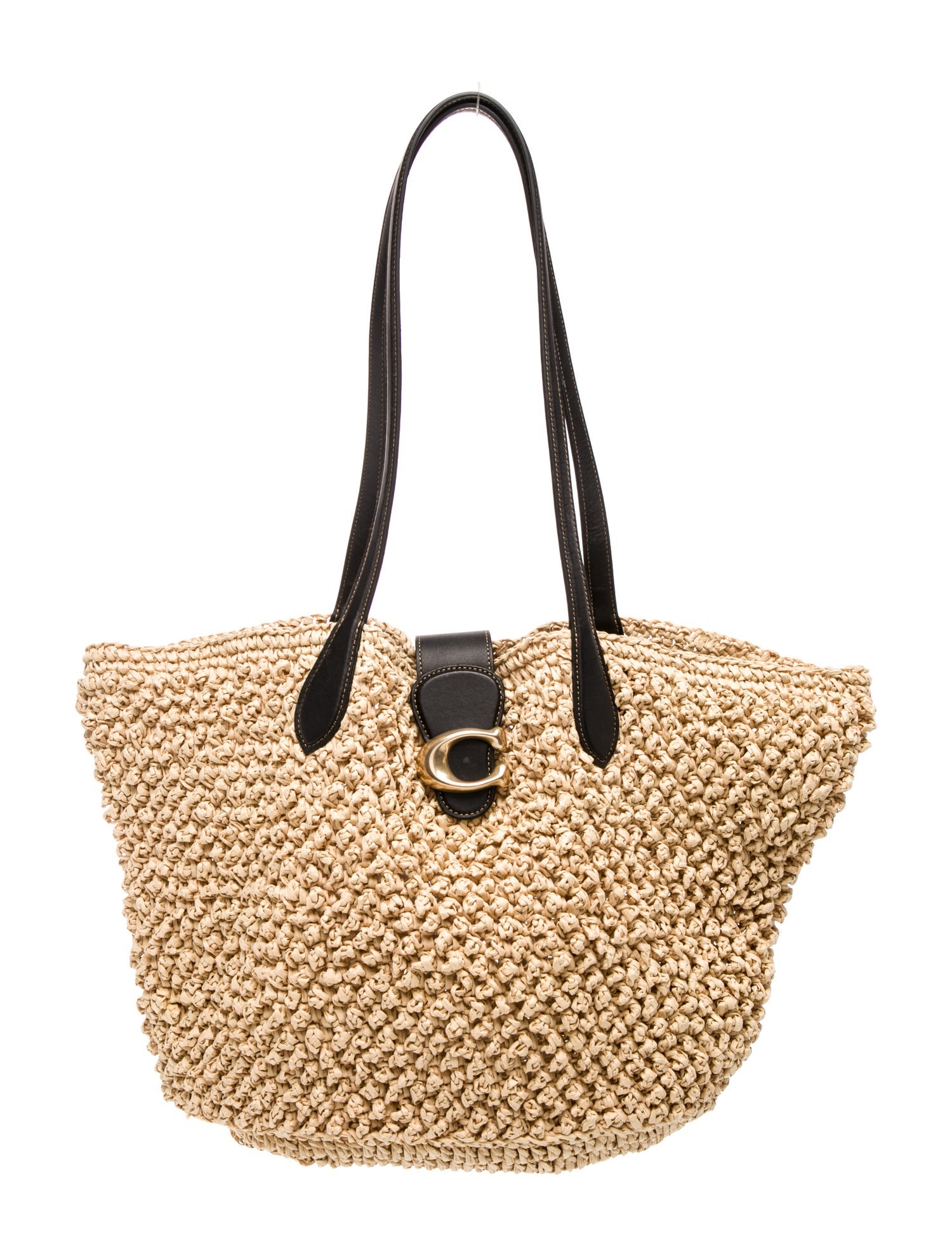 Coach Straw Popcorn Large