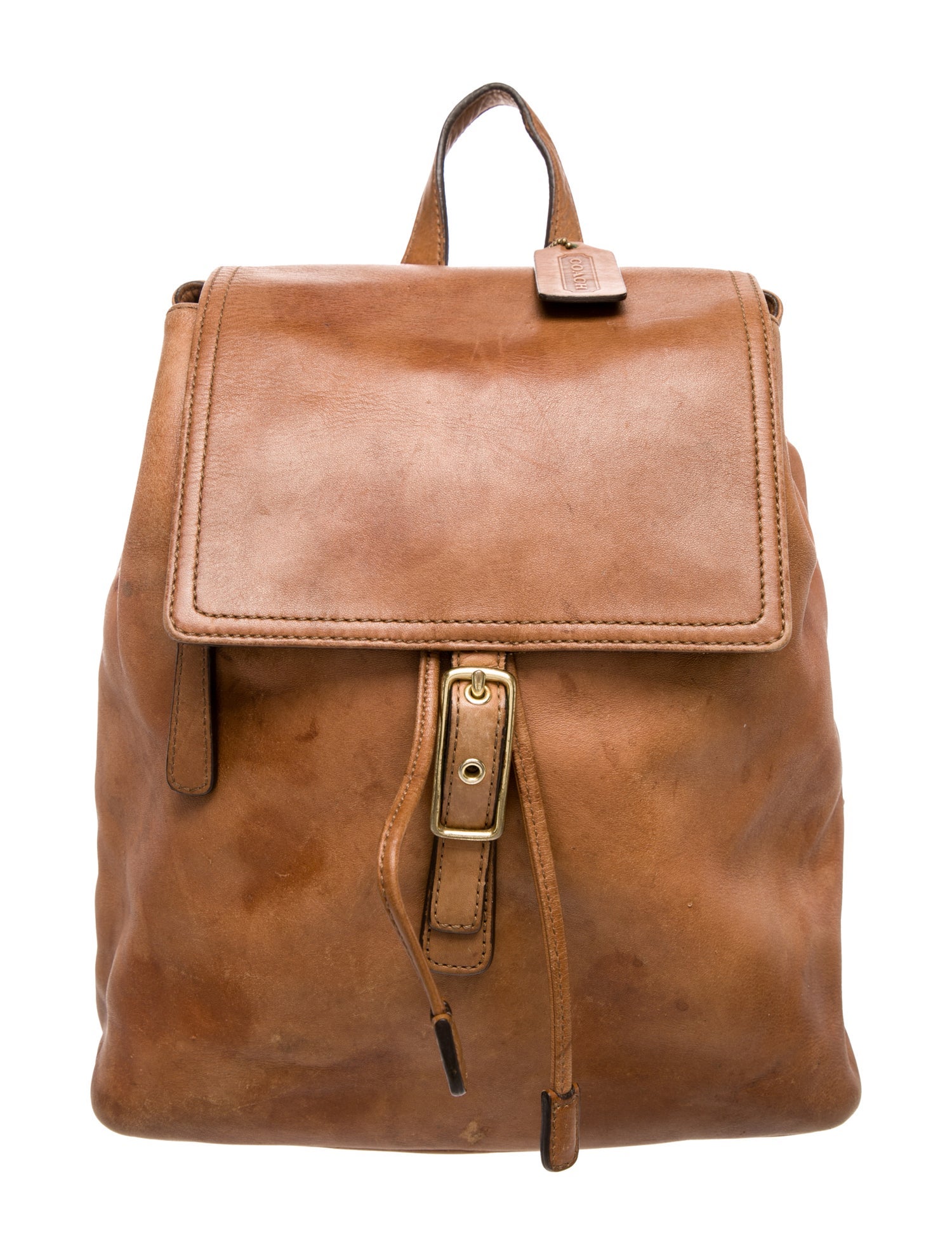 Coach Leather Backpack Vintage
