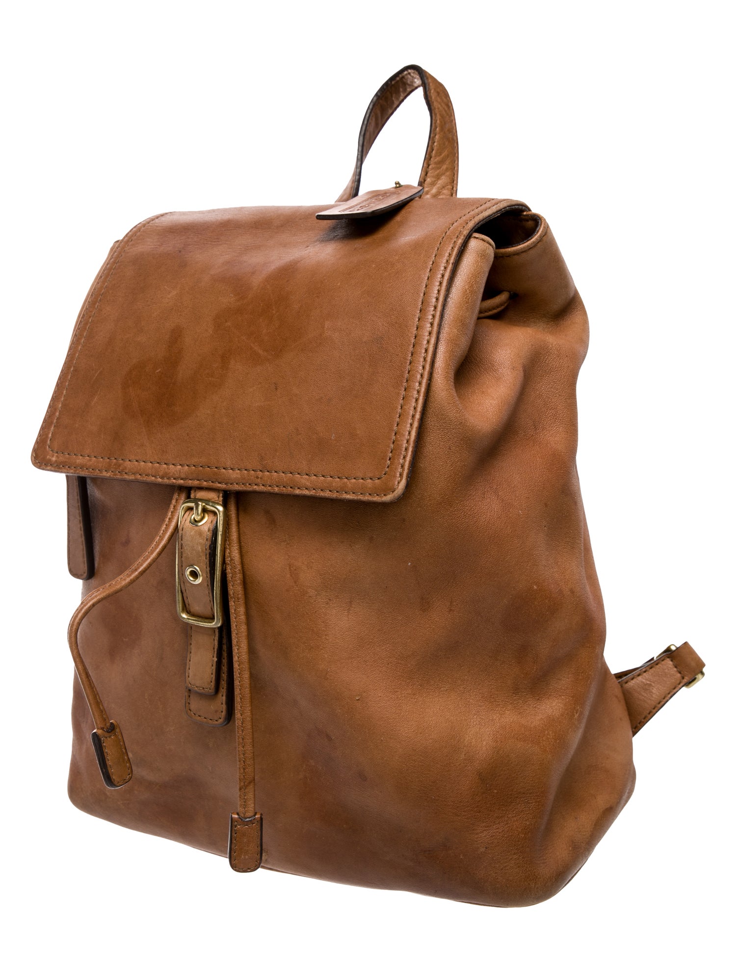 Coach Leather Backpack Vintage
