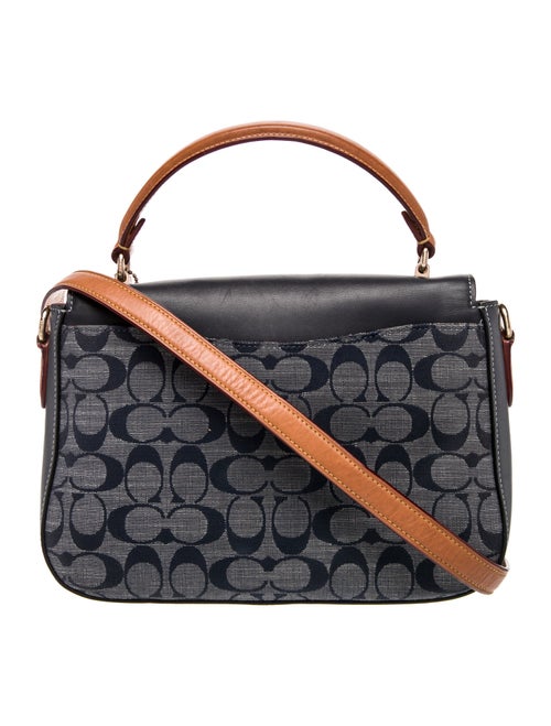 Coach Canvas Top Handle Bag