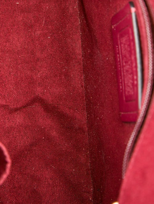 Coach Canvas Top Handle Bag