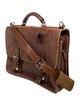 Coach Leather Messenger Bag