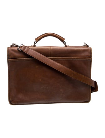 Coach Leather Messenger Bag