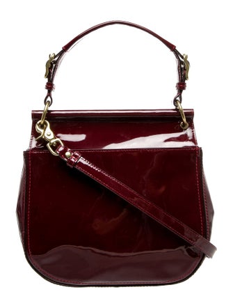 Coach Patent Leather Top Handle Bag