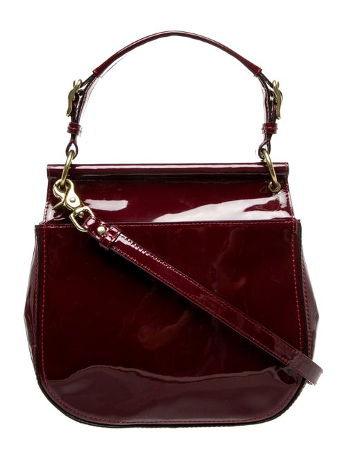 Coach Patent Leather Top Handle Bag