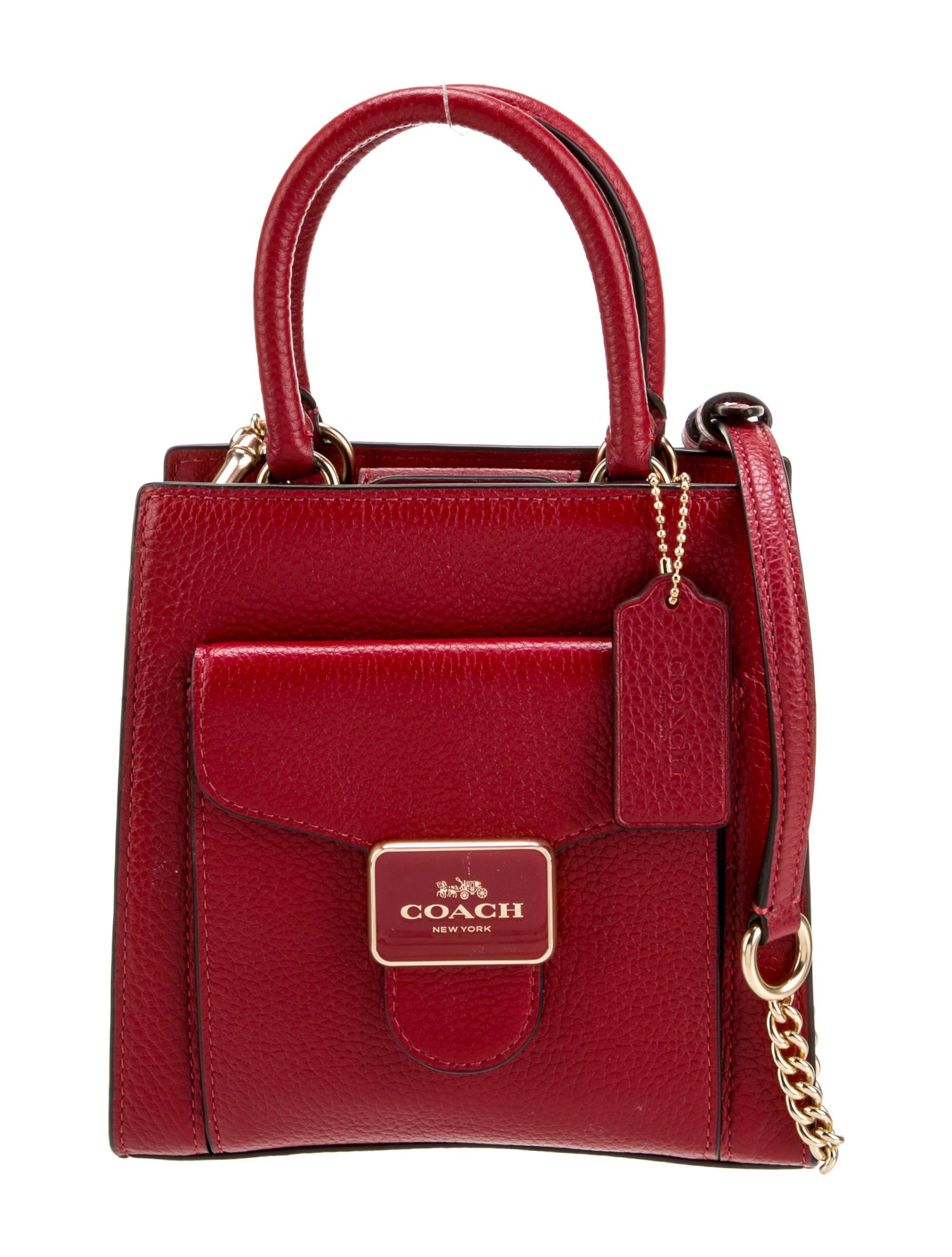 Coach Leather Shoulder Bag