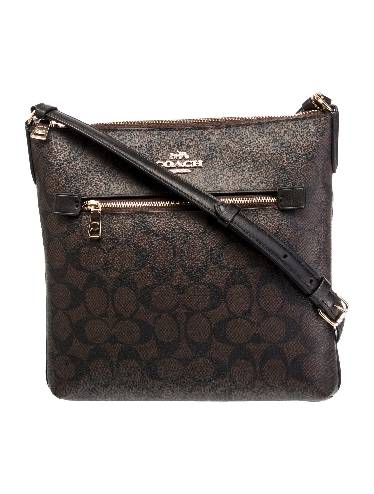 Coach Leather Messenger Bag