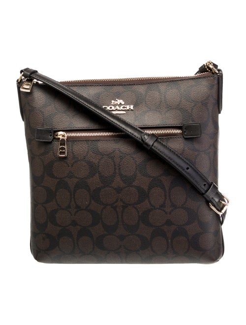 Coach Leather Messenger Bag