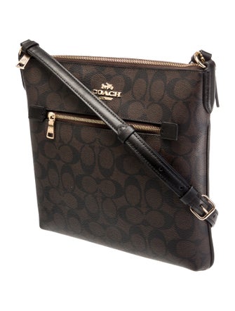 Coach Leather Messenger Bag