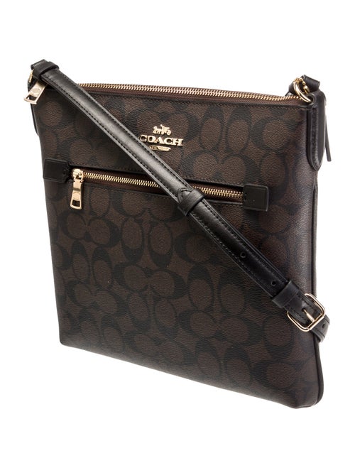 Coach Leather Messenger Bag