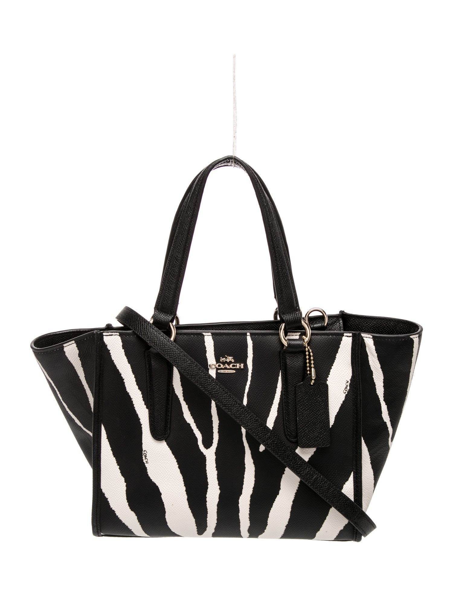 Coach Leather Top Handle Bag