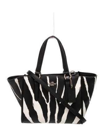 Coach Leather Top Handle Bag