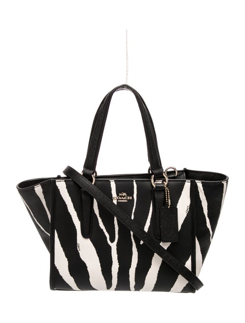 Coach Leather Top Handle Bag