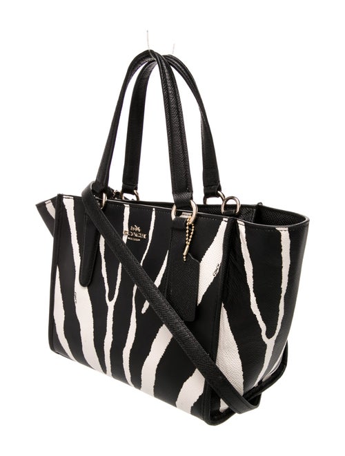 Coach Leather Top Handle Bag