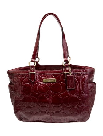 Coach Patent Leather Tote