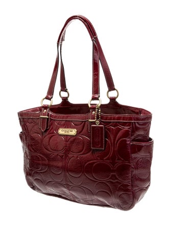 Coach Patent Leather Tote