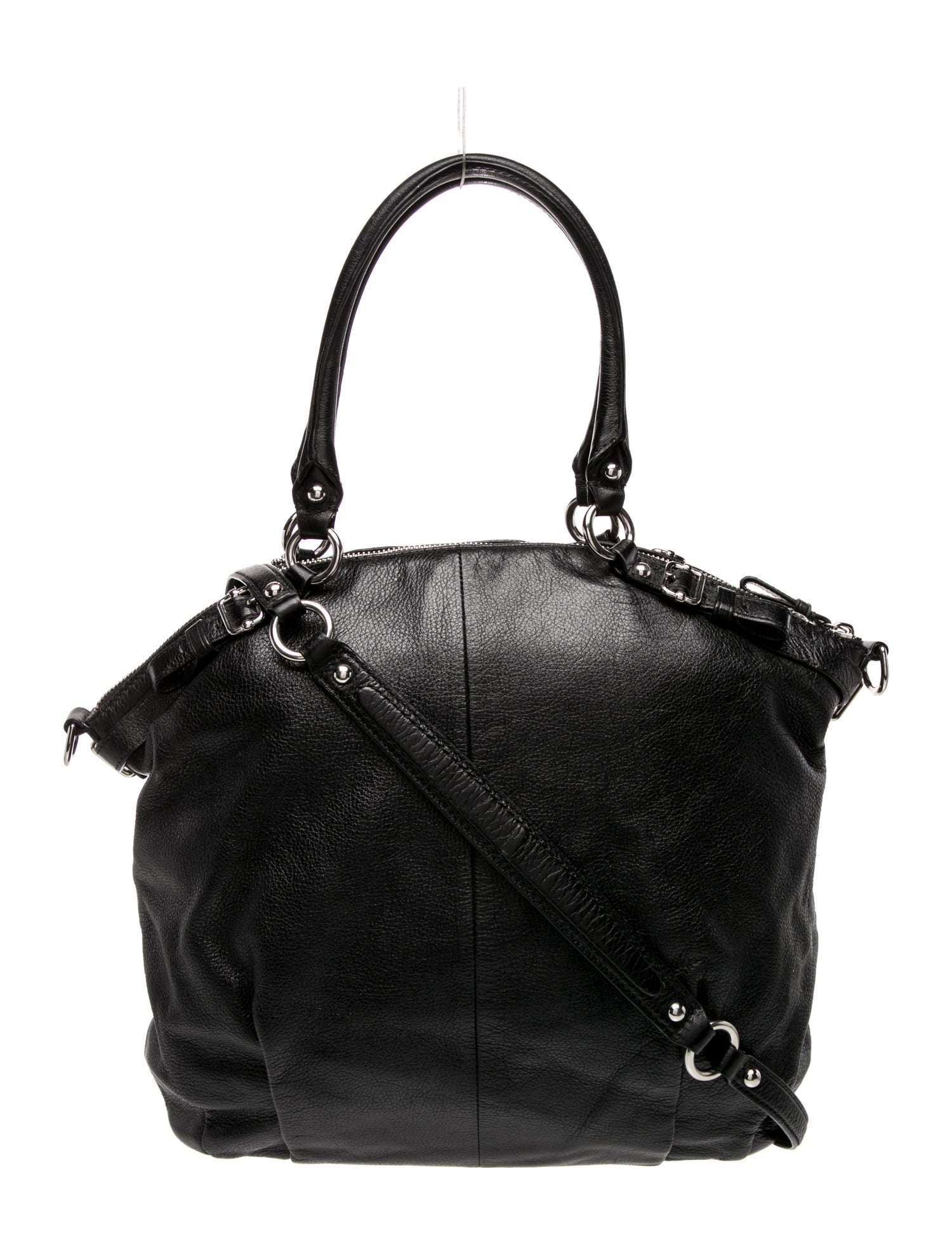 Coach Leather Top Handle Bag