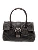 Coach Leather Top Handle Bag