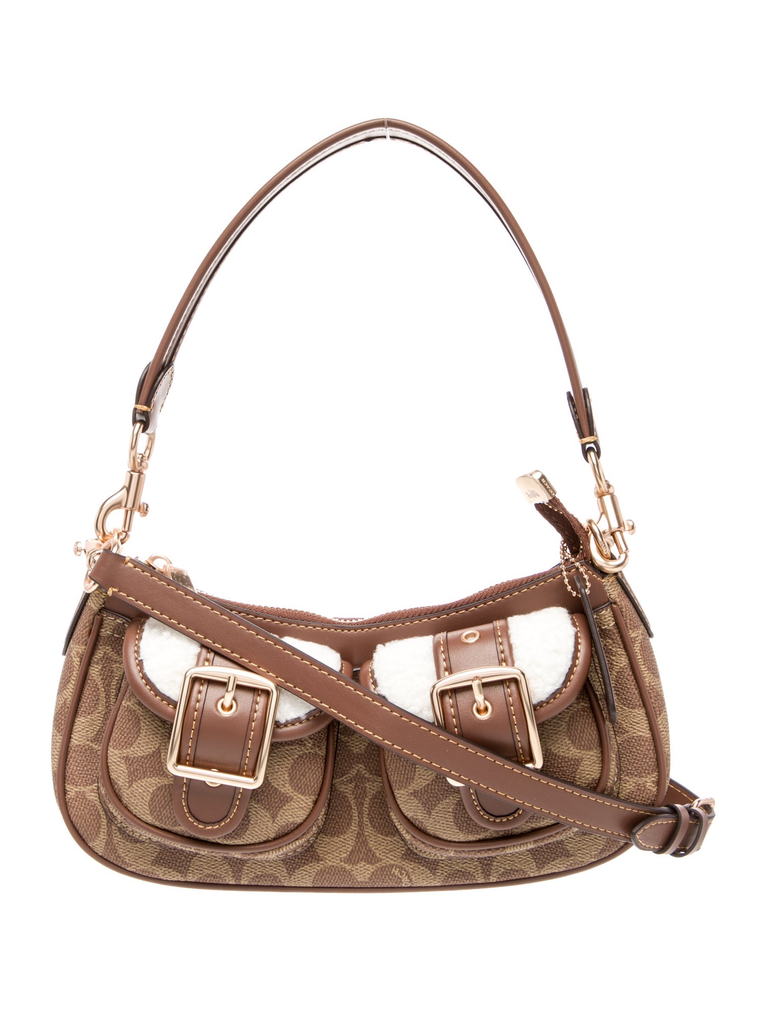 Coach Monogram Shoulder Bag
