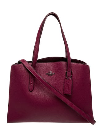 Coach Leather Shoulder Bag