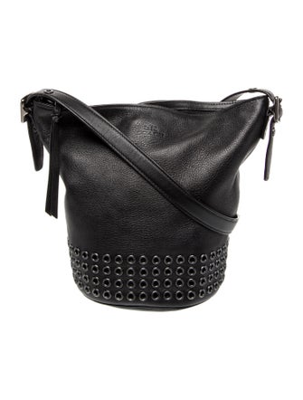 Coach Leather Messenger Bag