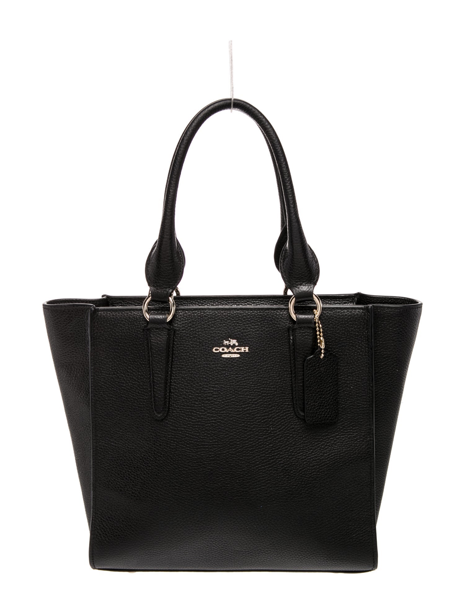 Coach Leather Top Handle Bag