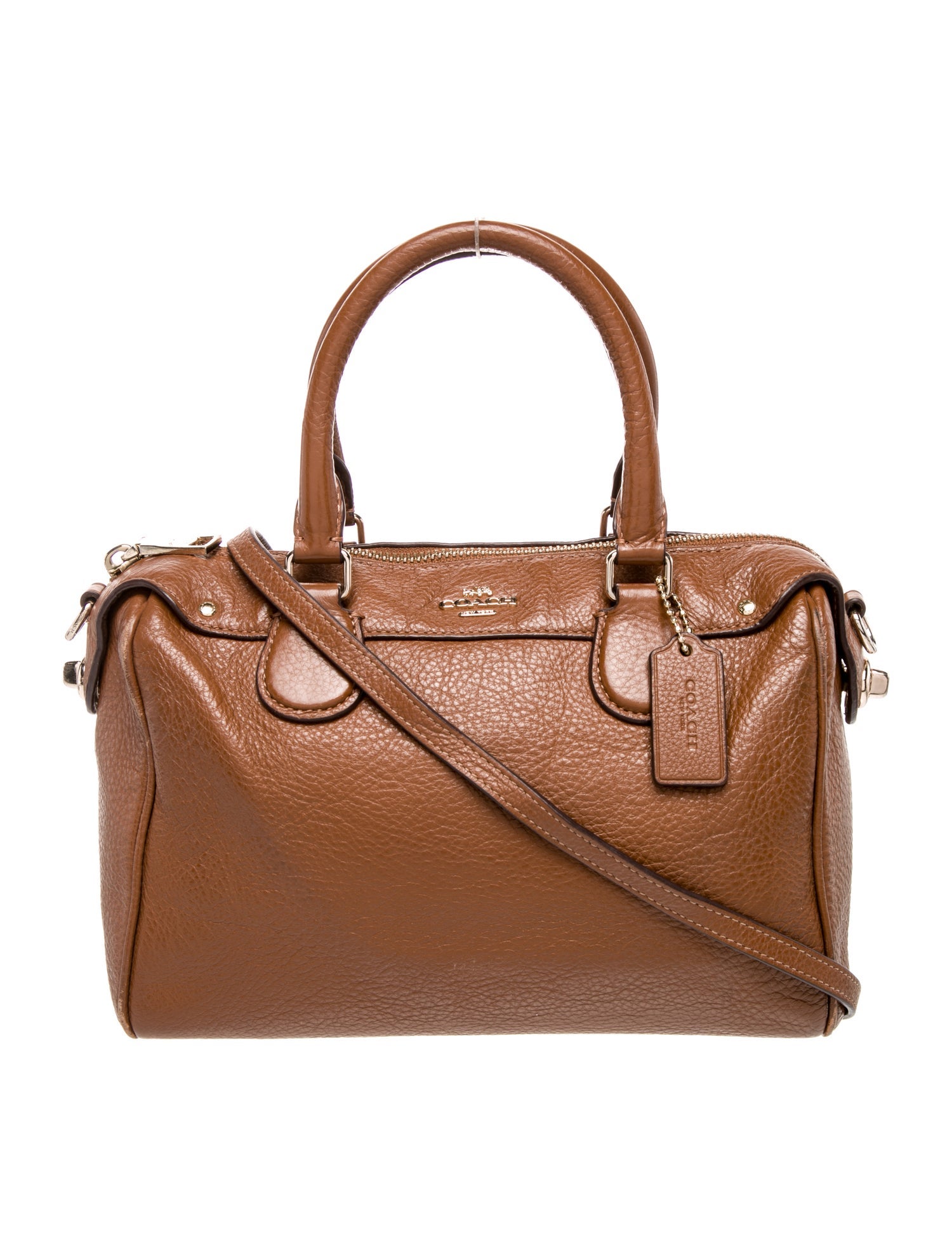 Coach Leather Shoulder Bag