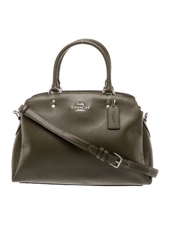 Coach Leather Top Handle Bag