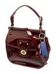 Coach Patent Leather Top Handle Bag