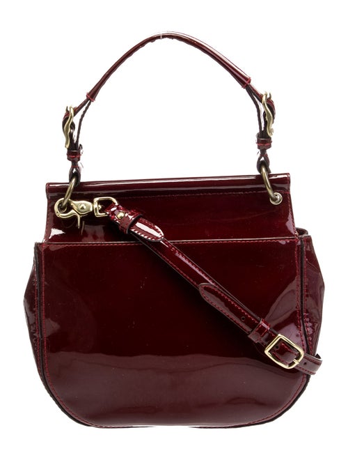 Coach Patent Leather Top Handle Bag