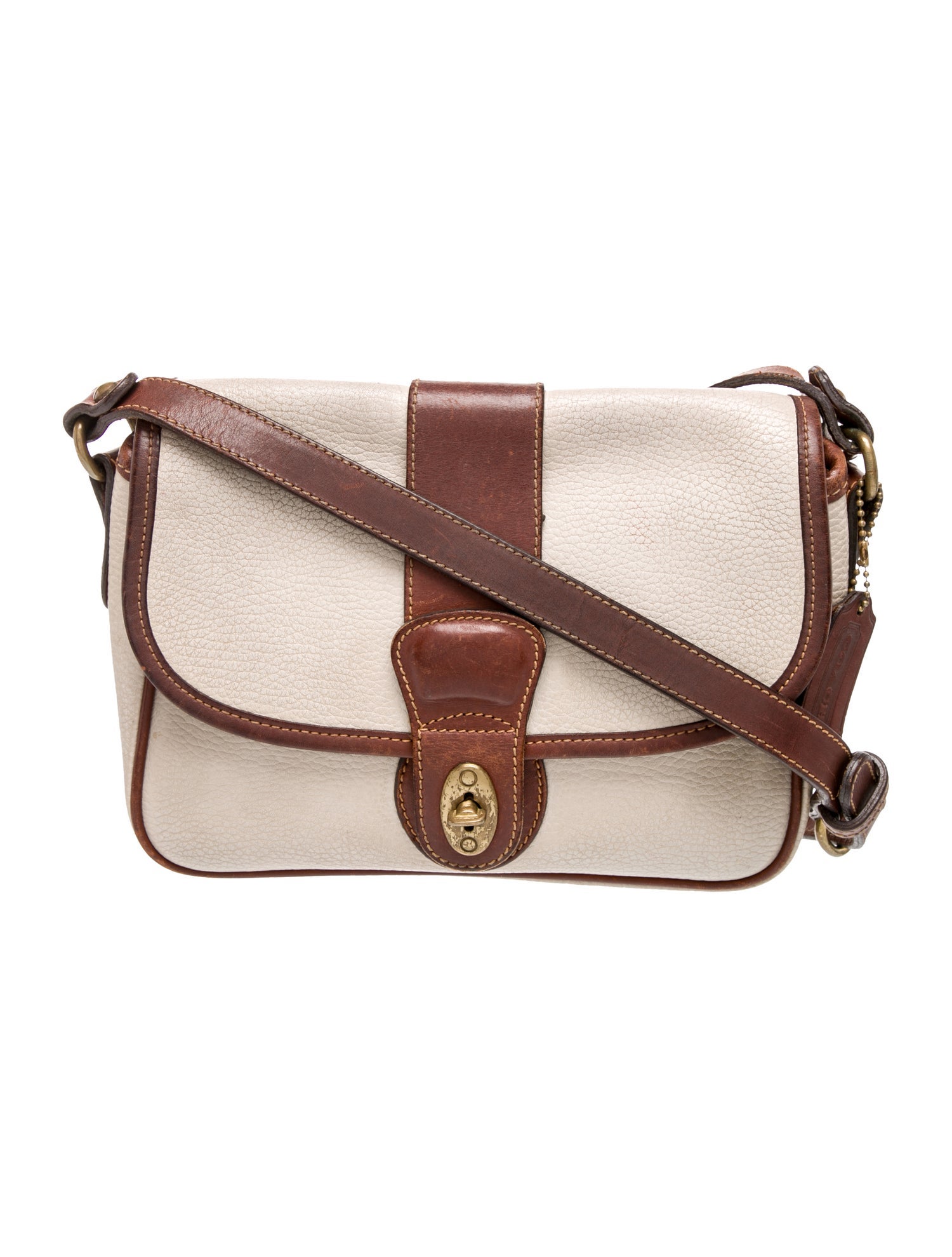 Coach Leather Messenger Bag Vintage