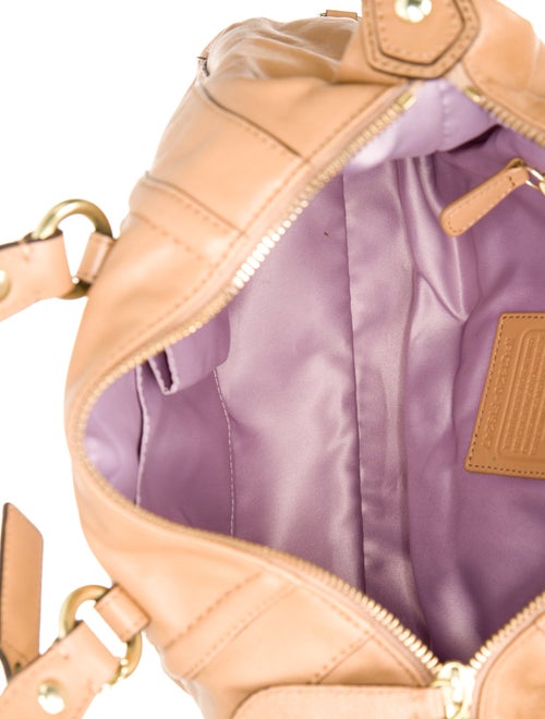 Coach Leather Top Handle Bag