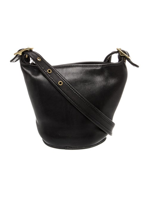 Coach Leather Bucket Bag