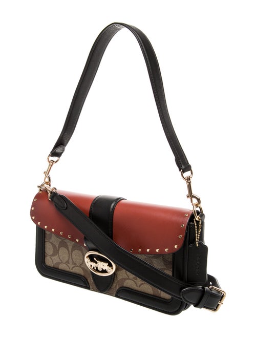 Coach Signature Top Handle Bag