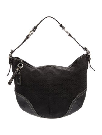 Coach Canvas Shoulder Bag