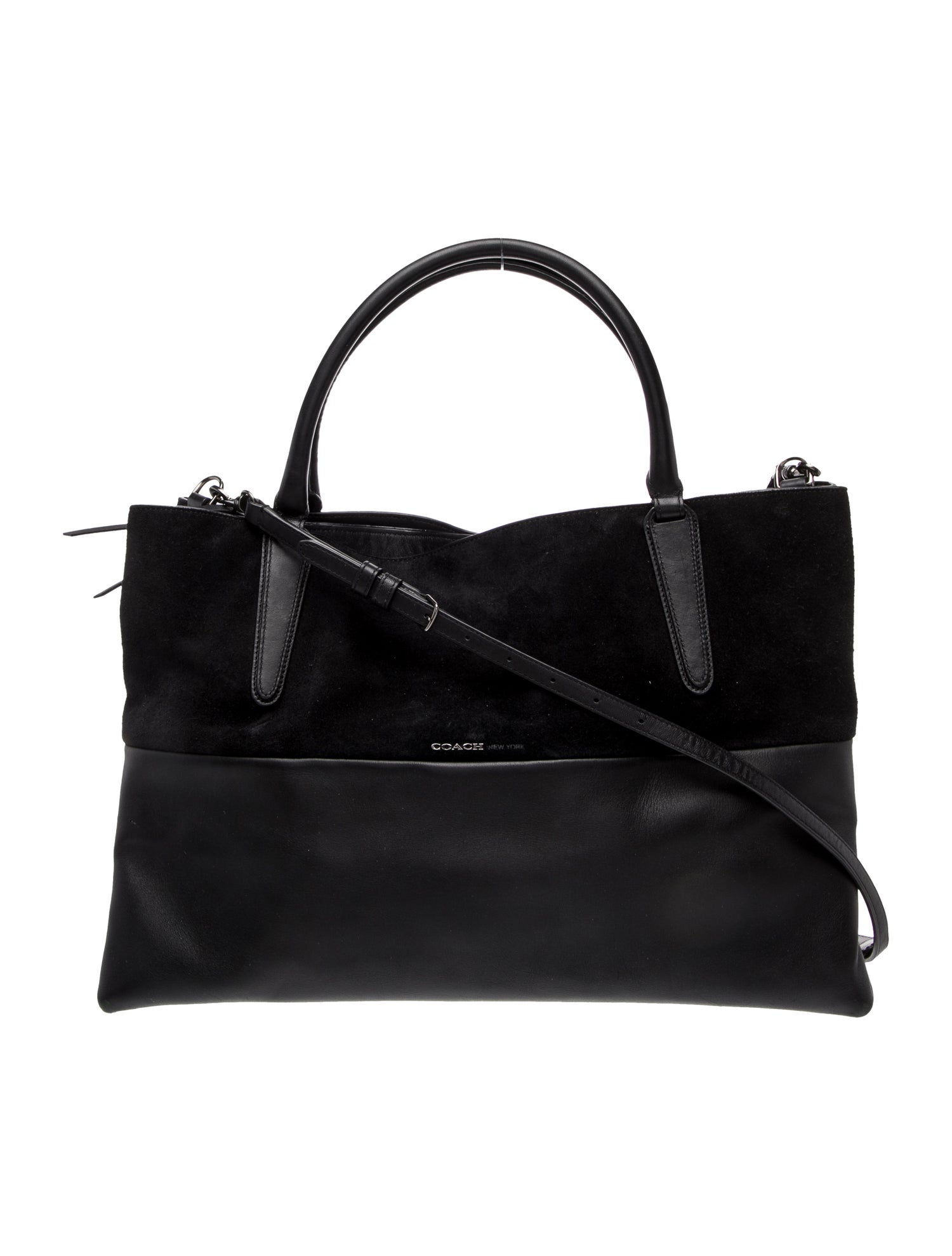 Coach Leather Top Handle Bag