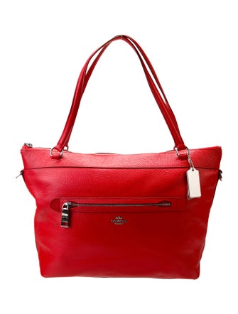 Coach Leather Messenger Bag