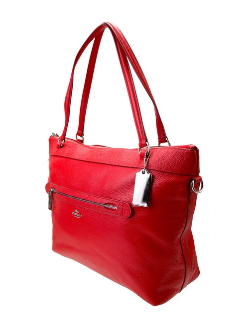 Coach Leather Messenger Bag