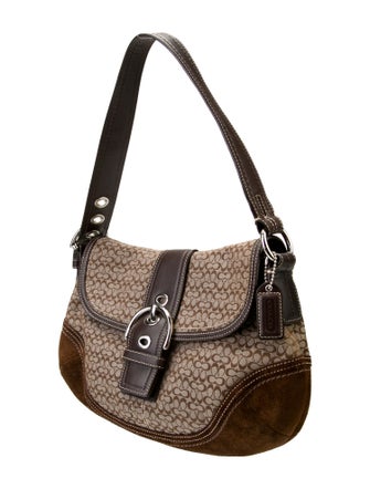 Coach Canvas Shoulder Bag
