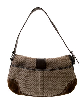 Coach Canvas Shoulder Bag