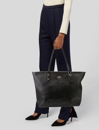 Coach Leather Tote