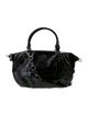 Coach Embossed Leather Top Handle Bag